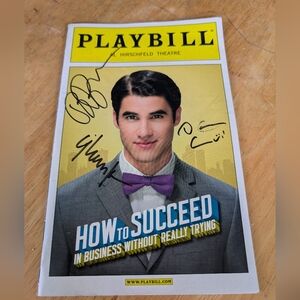 Darren Criss Signed Playbill